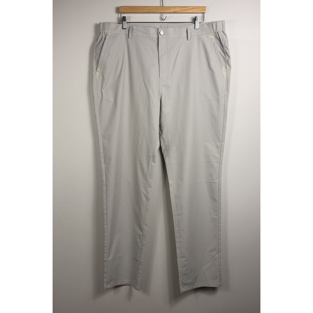 Jack Archer Pants Mens 40x34 Stone Performance Golf Chino Stretch Lightweight